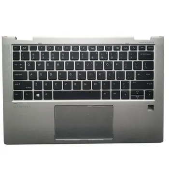 Новата Американска Клавиатура За лаптоп HP EliteBook X360 1030 G3, на Горния Капак с Поставка За Дланите, Осветление С Тачпадом 45Y0PTATP60 L31882-001