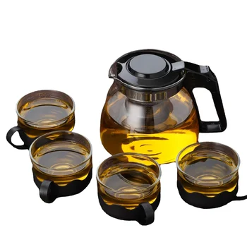 Ароматен чай, чай набор от Кунг-фу от пет елементи, Преносими празнични подаръци, Чаена чаша, чаша, бутилка за вода