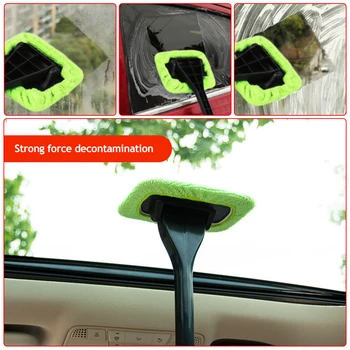 Инструменти За Почистване на Предното Стъкло и Вътрешни Стъкла на Автомобила Набор от Четки За Почистване на Автомобилни Чистачки С Дълга Дръжка Автомобилни Аксесоари