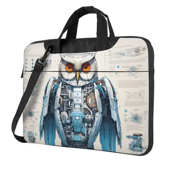 Чанта за лаптоп Owl Robot Планове Travelmate За Macbook Air Pro Acer Dell Чанта За Лаптоп 13 14 15 15,6 Бизнес Чанта