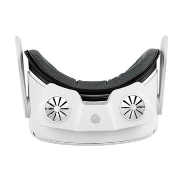 Маска за циркулация на въздуха с два вентилатор за Oculus Quest 2, активен въздушен вентилатор, без замъгляване, лицето интерфейс, тампон за лице, аксесоари за виртуална реалност