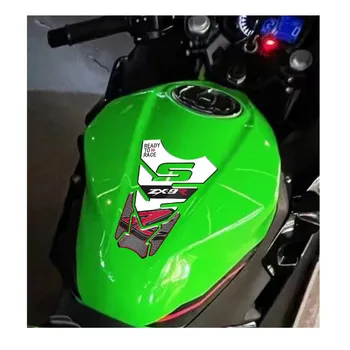 3D Капачката На Резервоара на Мотоциклета Тампон Протектор Етикети Етикети За KAWASAKI ZX9R ZX-9R ZX-9R
