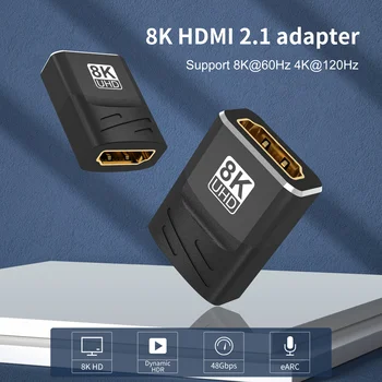HDMI-съвместим Удължител 8K HD 2.1 с Конектор тип 