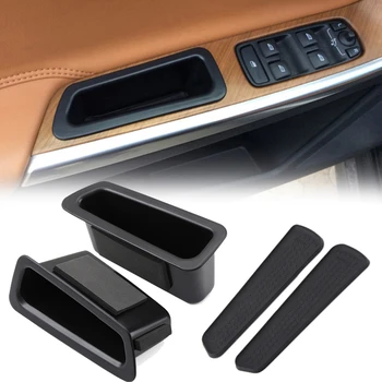 За Volvo XC60 2010-2017 Кутия за съхранение, Подлакътник на предните врати на автомобила Притежателя контейнер За подреждане и прибиране на Чекмеджета за съхранение