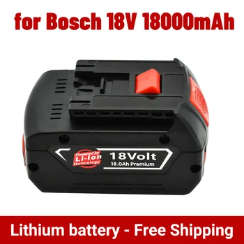 Оригинална литиево-йонна батерия 18V 18000mah резервна батерия 18V 18Ah дубликат част преносим показател BAT609F