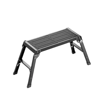 Стол-стълба с тегло 150 кг, за многократна употреба столче-стремянка, уличен табуретка-стремянка от алуминиева сплав, стъпало за баня