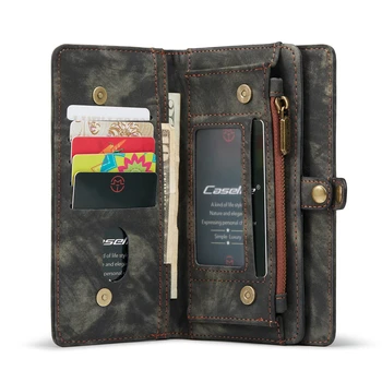 Бизнес чантата си, кожен калъф с магнитна панти капак, слот за карта за iPhone 13 Pro Max Case Mini, луксозен устойчив на удари калъф за телефон, седалките
