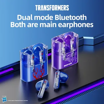 Трансформърс TF-T08 Bluetooth 5.3 Слушалки със звук на HiFi Музикална детска слушалки Слушалките с шумопотискане Слот ушите