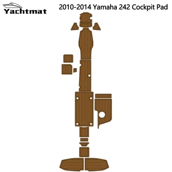 2010-2014 Yamaha 242 Плавательная платформа Кокпит Подложка за лодки EVA Foam мат комплект от изкуствен тик за 2010-2014 Yamaha 242