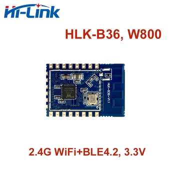 Безплатна доставка на Безжичен модул HLK-B36 с ниска консумация на енергия WiFi + BLE4.2 с UART, PWM, GPIO, SPI
