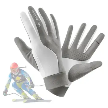 Ръкавици за каране на сноуборд, водоустойчив Ски ръкавици за мъже, Зимни ръкавици със сензорен екран, Зимни ръкавици за мъже, ръкавици за моторни шейни, Ски ръкавици
