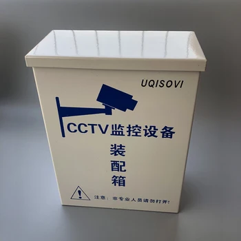 Външни непромокаеми разпределителни кутии UQISOVI за камери за видеонаблюдение на Централната източник на захранване Iron Водоустойчив метална кутия