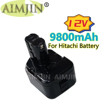 Батерия за бормашини 2X 12V EB1212S EB1214S за батерия инструмент HITACHI 9800 ма EB1220BL