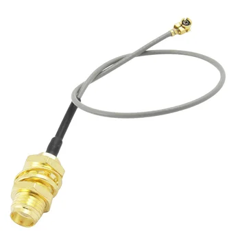 Кабел за свързване SODIAL (R) U FL IPX -SMA конектор 1,13 мм за мрежа Wifi