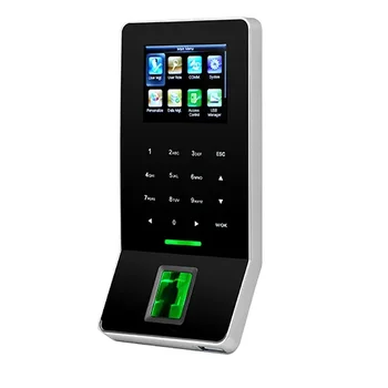 Безжичен WIFI, ултра-биометричен терминал за контрол на времето на пръстови отпечатъци и достъп