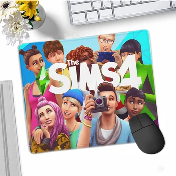 The Sims 4 Малки Геймърска Подложка За Мишка на PC Gamer Клавиатура Подложка За Мишка Компютърна Офис Подложка За Мишка Лаптоп Килим Аниме Mause pad Тенис на Мат