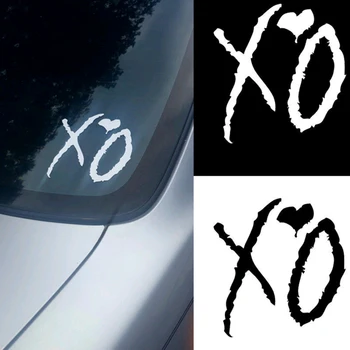 1бр Универсална Водоустойчива Стикер The Weeknd XO За Домашни Любимци и На Прозореца на Колата Художествена Украса Филм Автомобилни Стикери Външни Декоративни Аксесоари