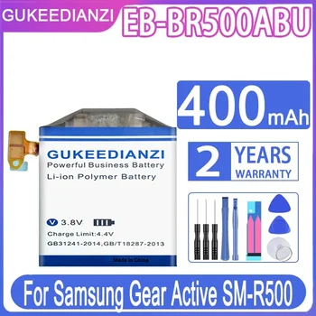 GUKEEDIANZI EB-BR500ABU Батерия с капацитет 400 mah за Samsung Galaxy Watch Active SM-R500, Сменяеми Батерии + Безплатни Инструменти