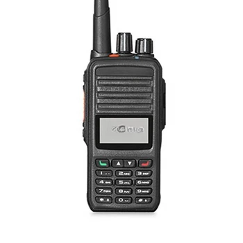 DP480 УКВ Аналогово-Цифрова Технология с два Слота за IP Връзки GPS Водоустойчив Бизнес DMR Радио 10 W Преносима Радиостанция