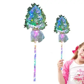Светещ магическа пръчка, детска светещ играчка, Привлекателна сверкающая магическа пръчка, мигащи вълшебни пръчици с 3 режима на осветление, За деца
