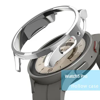 Мек калъф за часа на Samsung Galaxy Watch 5 Pro 45 мм без защитно фолио за екран, защитен калъф за броня Galaxy Watch 4 Classic 4246 мм