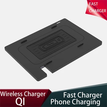 Аксесоари Промяна на интериора Телефон Inspire Qi Кола USB безжично зарядно устройство за Toyota Camry 2018 2019 2020 2021 Бързо зареждане