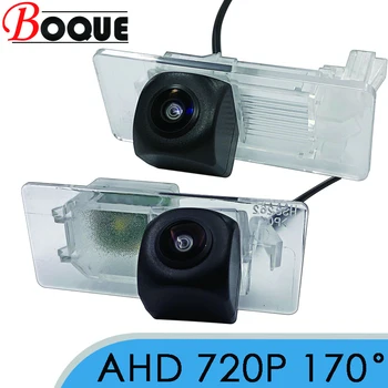 Камера за Задно виждане BOQUE 170 Градуса 1280x720P HD AHD Car За Skoda Octavia A7 Rapid Spaceback Fabia Superb Combi 3