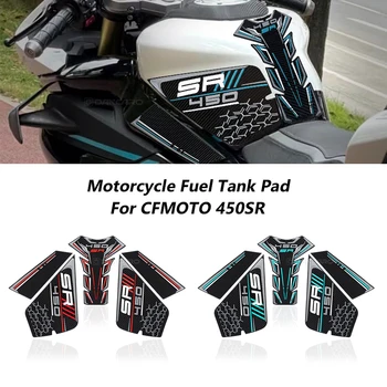 Етикети към накладку на резервоара на мотоциклета 3D Tankpad за CFMOTO 450SR 2020 2021 2022 Стикер във формата на риба кост, Аксесоари за украса на капачката на резервоара