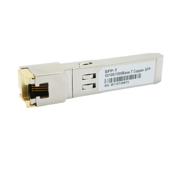 Модул gigabit RJ-45 SFP 10/100/1000 Mbit /SFP Мед радиостанцията RJ-45 SFP Gigabit Ethernet switch