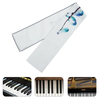 Калъф за клавиатура на пиано, прахозащитен седалките, аксесоар за пейки, калъф за 88 клавиша, плат за защита от прах, плътна