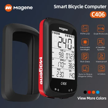 Magene Безжичен Велосипеден Компютър Водоустойчив Велосипеден Километража Bluetooth ANT + Велосипеден Скоростомер Умен Брояч на Километри за Велосипед