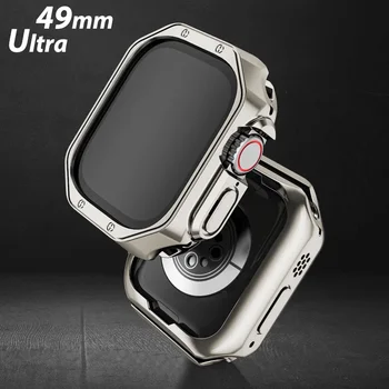 Дропшиппинг Защитен калъф от TPU за Iwatch Серия 9 8 7 6 5 SE Ultra Screen Protector за Apple Watch Case 49 мм 45 мм 44 мм
