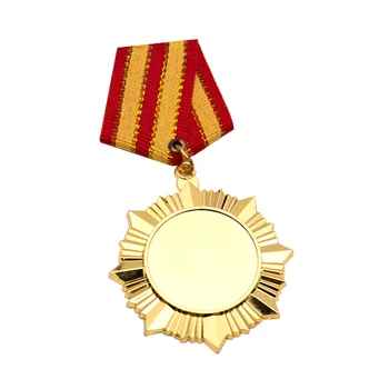 Златни премия за медали, Почетен метална медал, икона на паметника е за спортни състезания по маратон, детски играчки за награждаване със златни медали