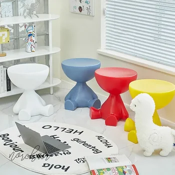 Водоустойчив минималистичен сладък приставной маса, модерни италиански дизайнерски кръгли масички, Уникална подвижна помощна мебели за дома Mesa