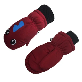 1 Чифт детски ски ръкавици-варежек Преносима Топла вода сак за ръцете в студеното време