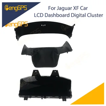 За автомобил Jaguar XF се LCD панел на арматурното табло Цифров блок на арматурното табло в кабината богат на функции за измерване на скоростта