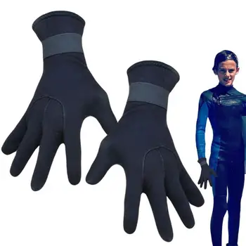 Неопренови ръкавици 3 мм Плувни ръкавици за мъже, неопренови минерални ръкавици за гмуркане в студена вода, топли гидрокостюмные ръкавици за гмуркане