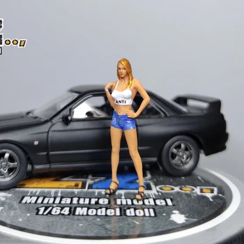 Zz Studio 1/64 Кукла Забавно Hot Pants Дамски серия реалистични герои резервация не включва модели автомобили