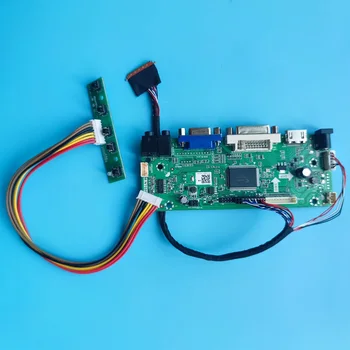 Комплект платка контролер за B173RW01 V. 0 1600X900 17,3-инчов цифров led VGA LCD на водача, което е съвместимо с HDMI карта, САМ DVI екранната лента