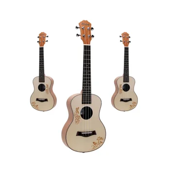 Горещи продажба на професионални музикални инструменти в Китай, соло китара, благородна ukulele 26 инча с матово покритие, цена на едро