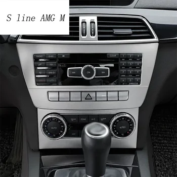 Лента за полагане на автомобила, CD-панел на климатика, хастар Декоративни, Аксесоари за интериора на Mercedes Benz C Class W204 11-14