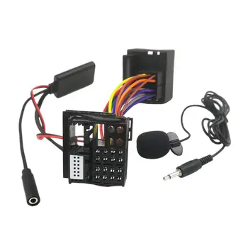 AUX Кабел, Bluetooth Адаптер 5,0 Авто Радио Стерео Високоговорители AUX Вход Музикален Приемник за W169 W203 Аудио 20 30 50 Aps NTG R230