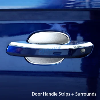 Хромирани апликации върху дръжки на вратите за Audi Q5 Sportback SQ5 2017-2022