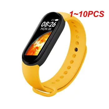 1 ~ 10ШТ Смарт гривна IP67, Водоустойчива Спортни smart-часовници, мъжки, женски, за измерване на кръвно налягане, пулс, фитнес гривна за Android