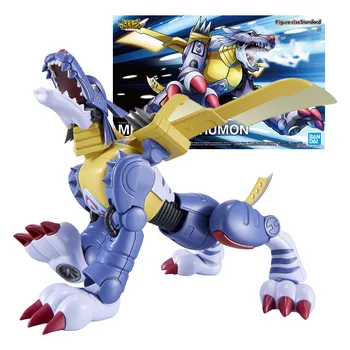 Bandai Original Digimon Figure Rise FRS Metal Garurumon Аниме Фигурка В Събирането на Модел на Играчки, Модели на Кукли Подаръци за Деца