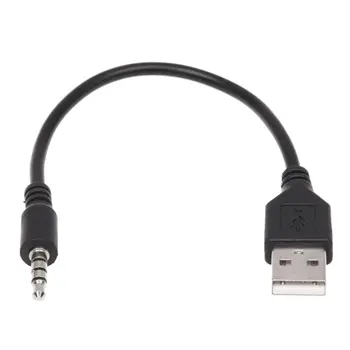 3,5 mm Жак, AUX Аудио Жак до порт USB 2.0 за зарядно устройство, кабел-адаптер за авто MP3 плейър
