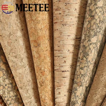 Meetee 100x137 см, Натурална corkboard кожа с Дебелина 0,5 мм, филтър 