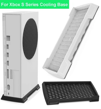 За Xbox серия S Вертикална поставка с вградени вентилационни отвори на Притежателя на игралната конзола Охлаждаща поставка за игри Xbox аксесоари