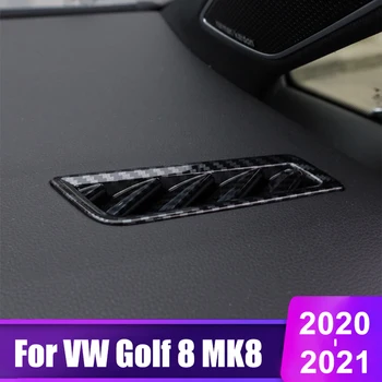 За Volkswagen VW Golf 8 MK8 2020 2021 2022 Таблото на Автомобила отдушник на Климатика е Защитна Подплата Рамка Аксесоари