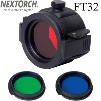 NEXTORCH FT32 RGB Фенерче, Смяна на филтър, Настройка на обектива